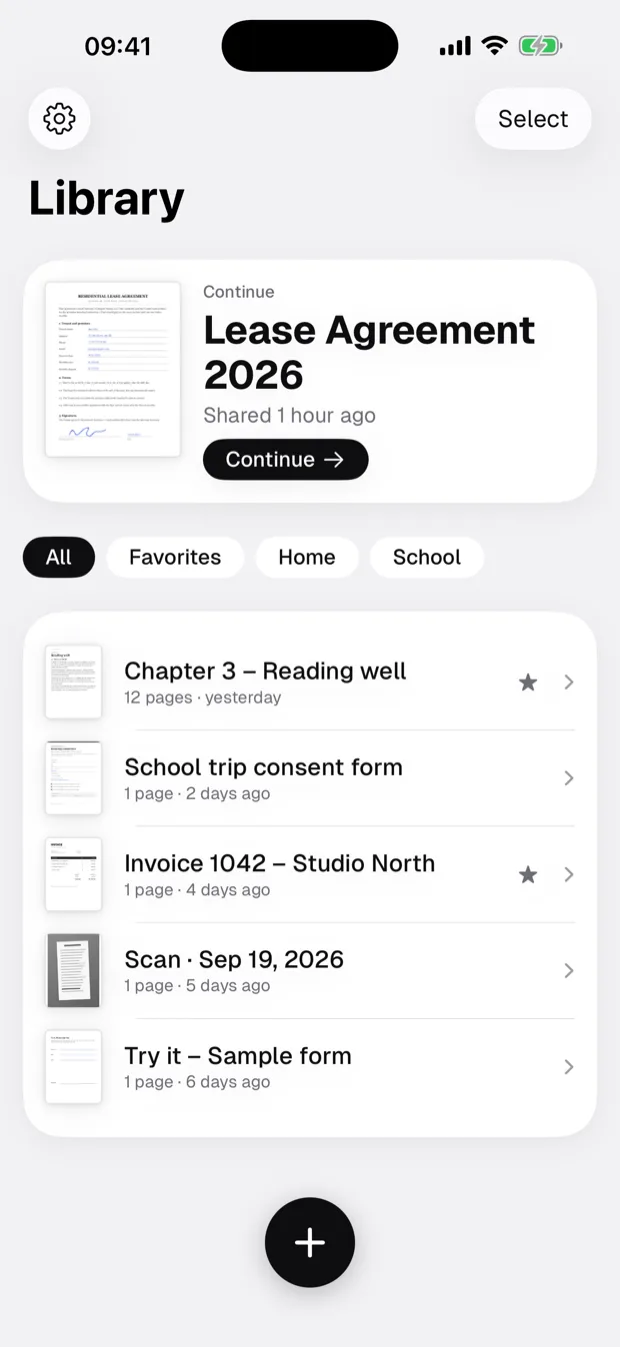 Paperlo screen